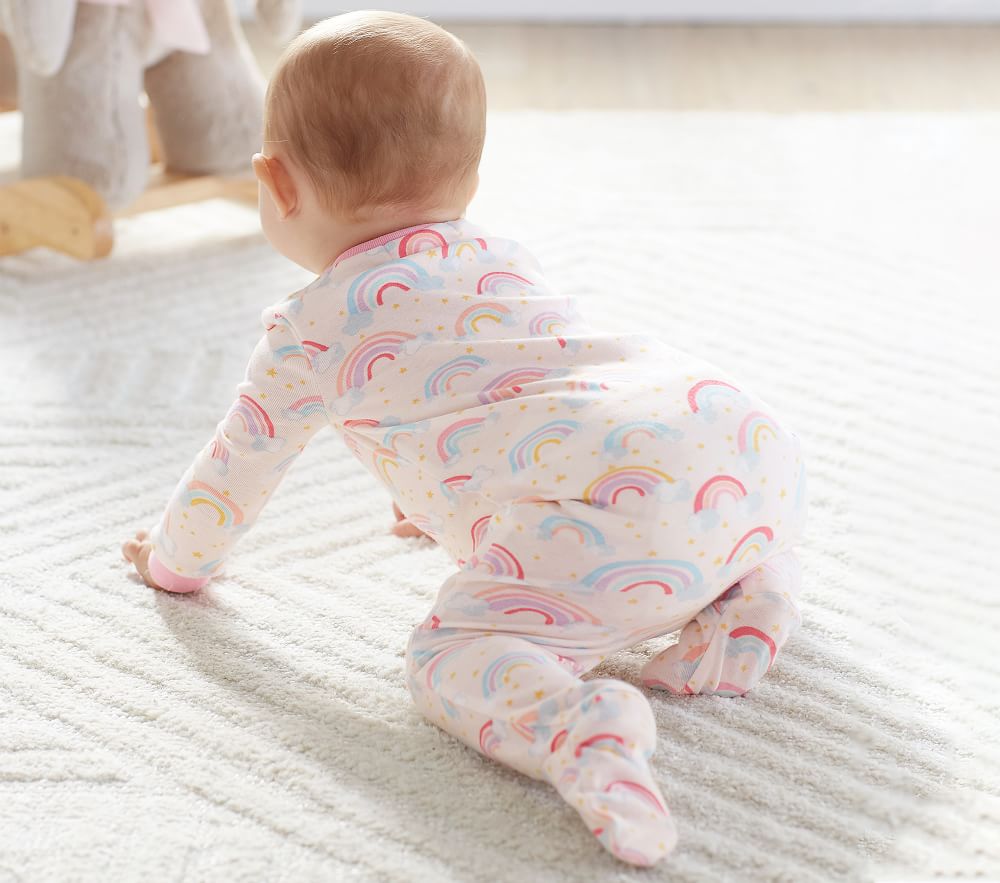 Rainbow Clouds Nursery One Piece Pajama